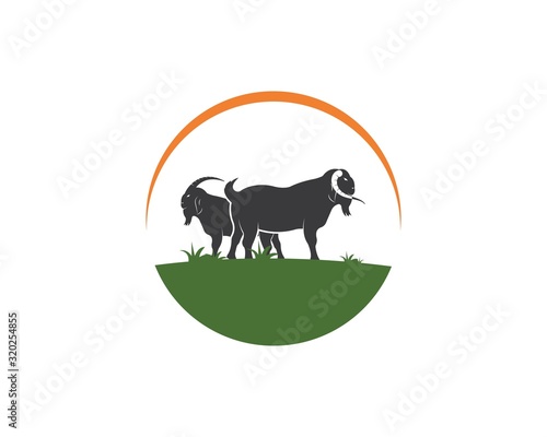 Goat icon vector illustrtion