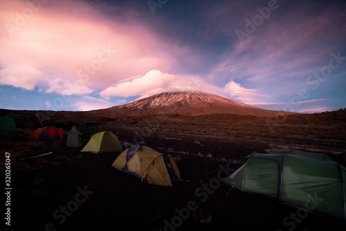 Kilimandjaro campment