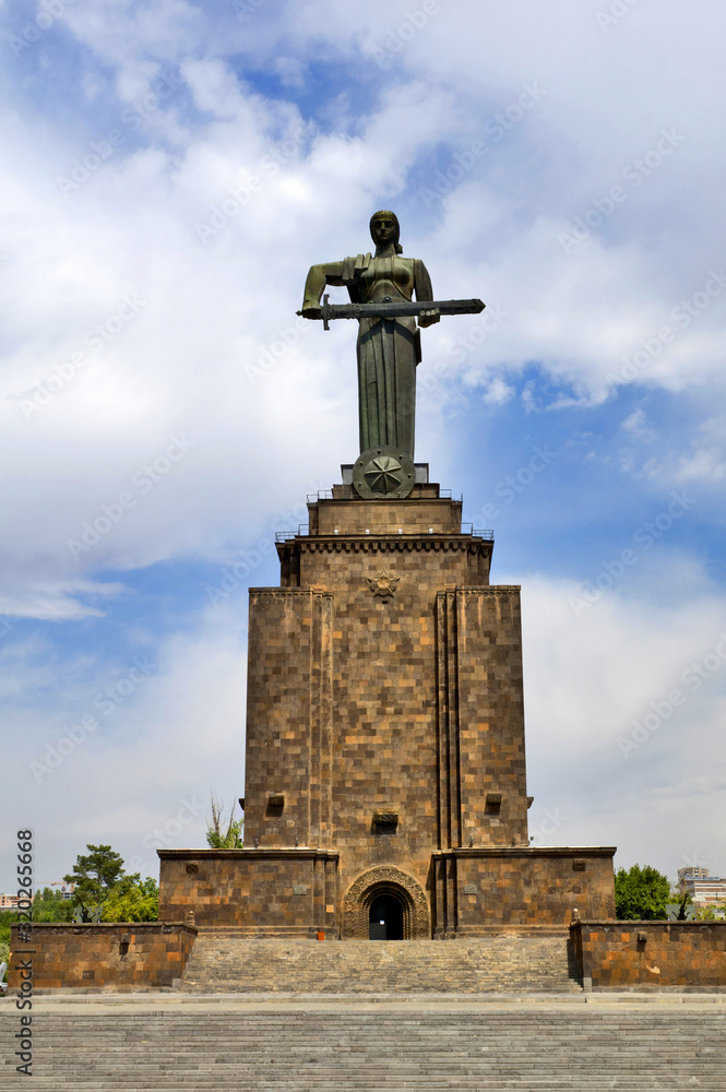 Erevan/Yerevan, Armenia: Mother Armenia and Military Museum Erevan/Yerevan, Armenia: Mother Armenia and Military Museum