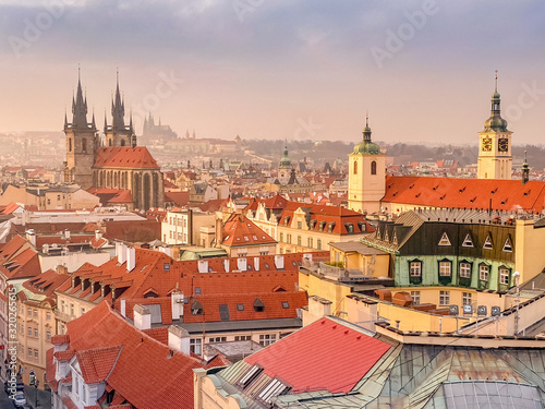 Photography Prague from above