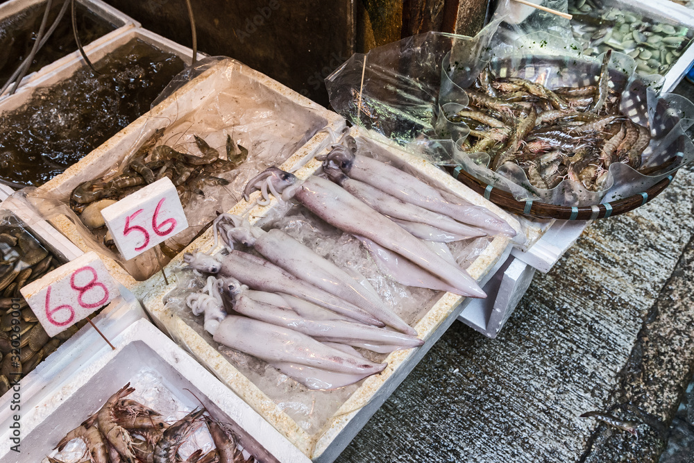 Fish-market-in-Hong-Kong-China Fish-market-in-Hong-Kong-China