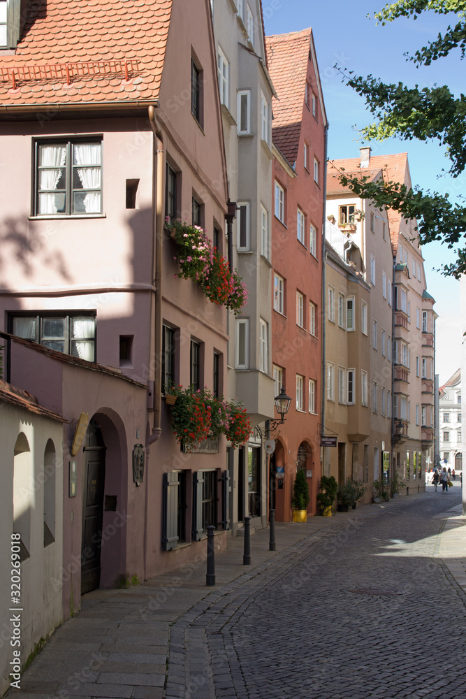 historische Altstadt von Augsburg