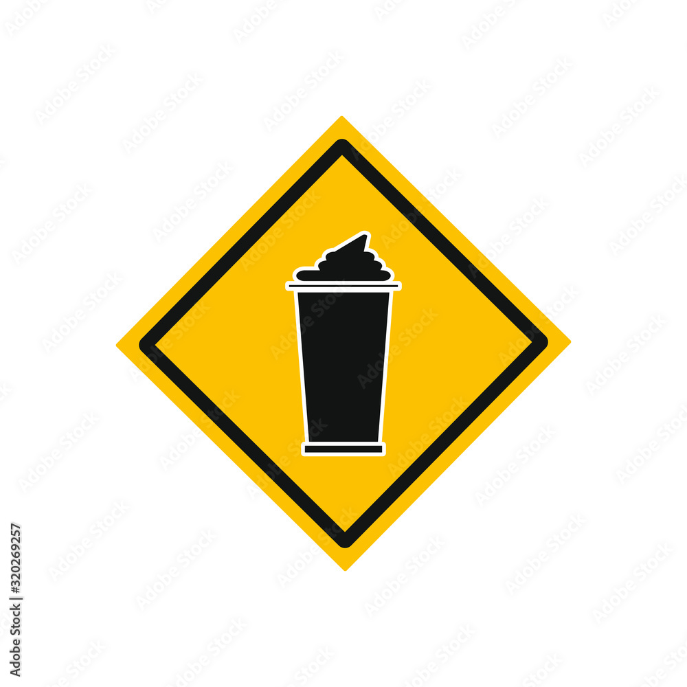 vector icon of cappuccino coffee frappe vector icon of cappuccino coffee frappe