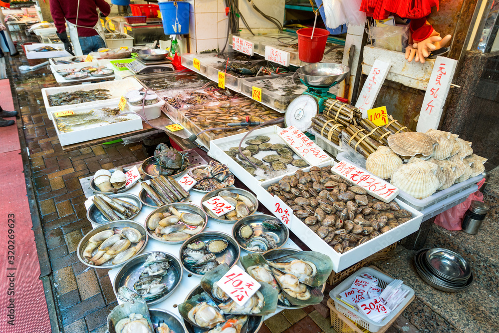 Fish-market-in-Hong-Kong-China