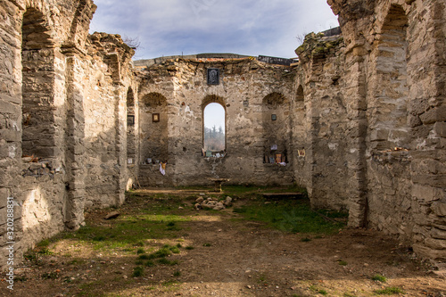 ruins of an old church in Bulgaria