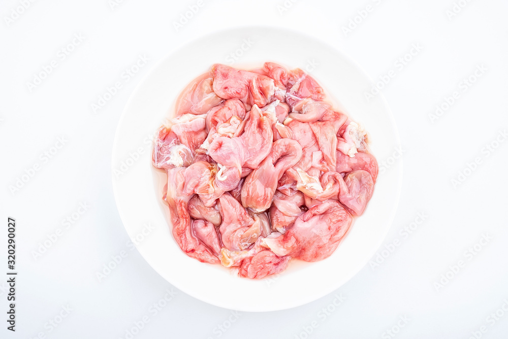 Grouper of fresh seafood grouper on white background Grouper of fresh seafood grouper on white background