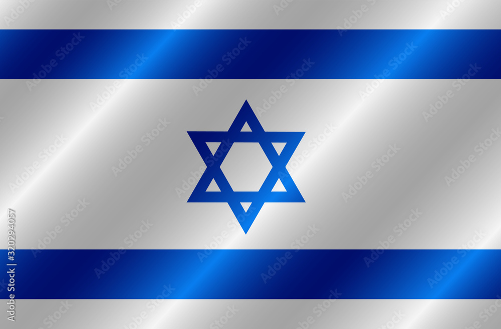 Bright background with flag of Israel. Independence Day of Israel background. Bright illustration with flag . Bright background with flag of Israel. Independence Day of Israel background. Bright illustration with flag .