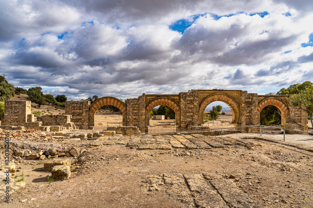 Palace of Medina Azahara near Cordoba in Andalusia, Spain