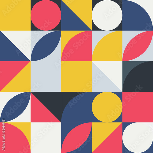 geometric abstract background  poster design  simple shapes in c