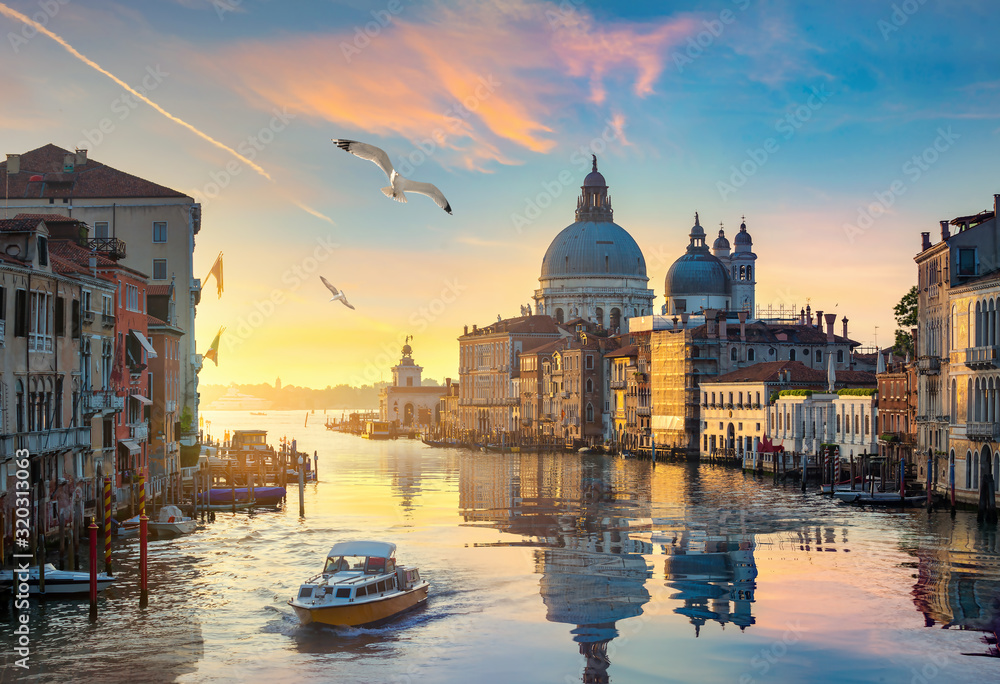 Grand Canal in Venice - obrazy, fototapety, plakaty 