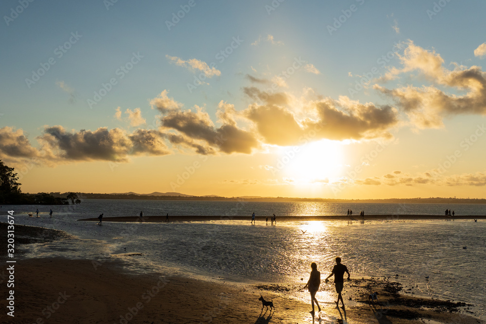 Sunset on Waterfront