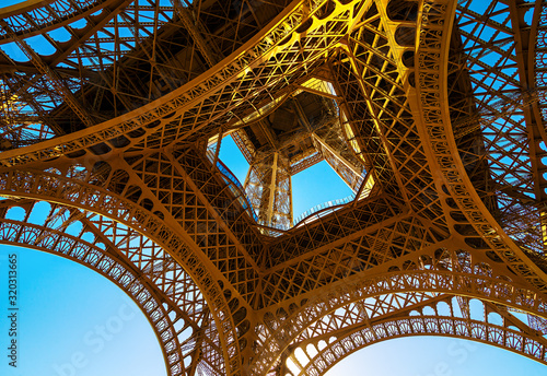 View on Eiffel Tower photo