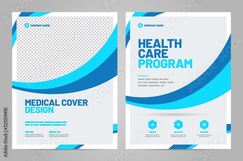 Layout template, brochure background. Vector design. A4 size for poster, flyer or cover.