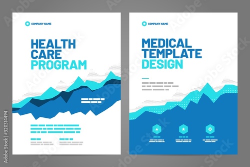 Layout template, brochure background. Vector design. A4 size for poster, flyer or cover.