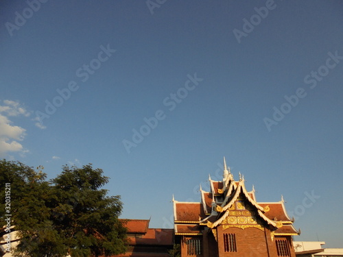 temple of sky in thailand