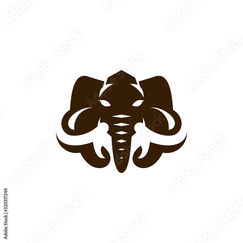 mammoth logo icon designs template