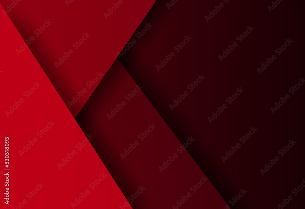 Abstract. Red geometric shape overlap background. paper art style ,light and shadow. vector. Abstract. Red geometric shape overlap background. paper art style ,light and shadow. vector.