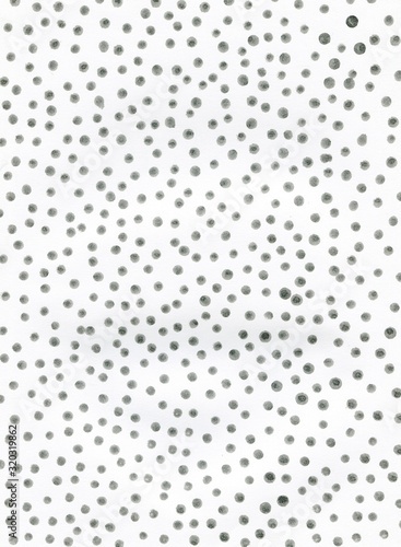 Abstract ink background with texture of paper, hand draw. Polka dot ornament. Design for backgrounds, wallpapers, prints, covers and packaging