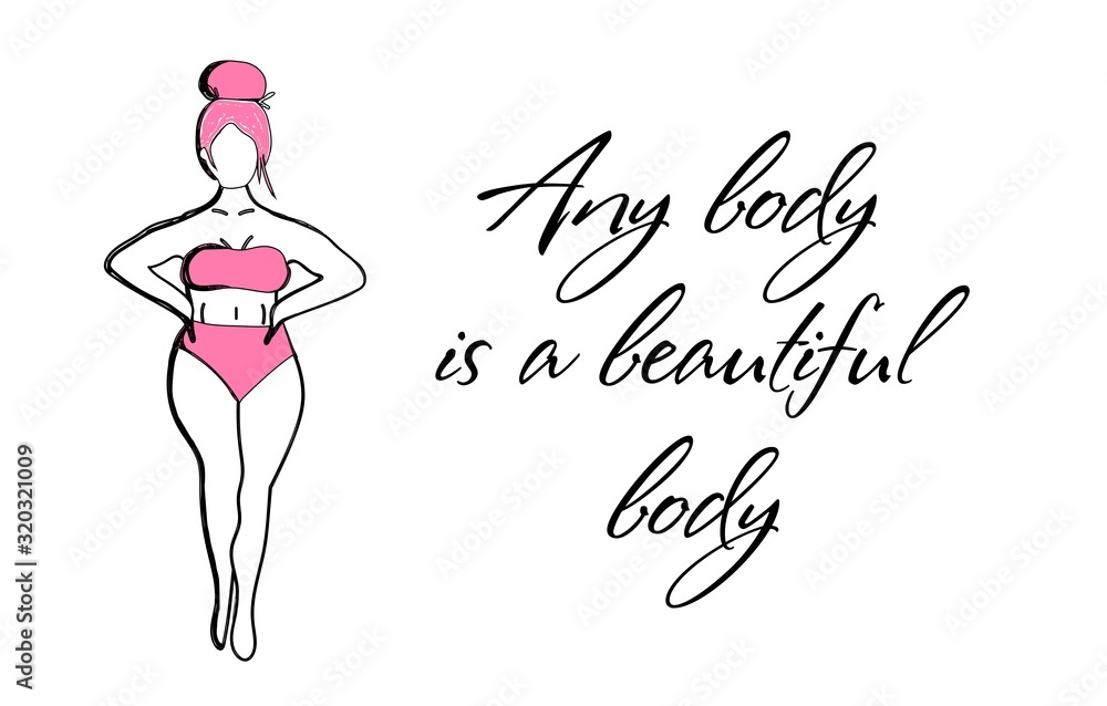 Body positive zone. Horizontal banner or flyer. Header for the web site. Bodypositive concept. Women in swimsuits. The girls are beautiful fat.. Body positive zone. Horizontal banner or flyer. Header for the web site. Bodypositive concept. Women in swimsuits. The girls are beautiful fat..