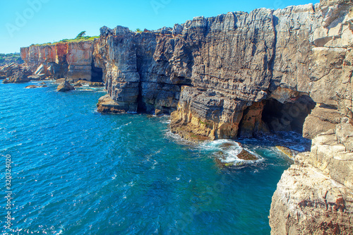 Boca do Inferno coast of Atlantic Ocean 