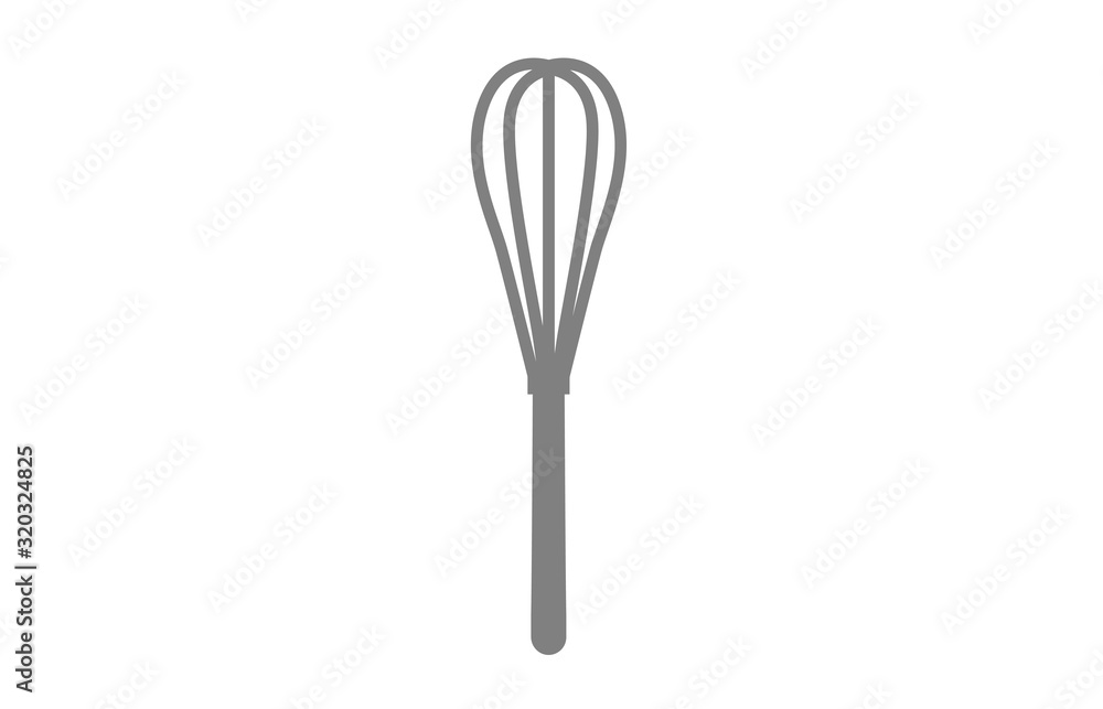 A vector illustration of a whisk A vector illustration of a whisk