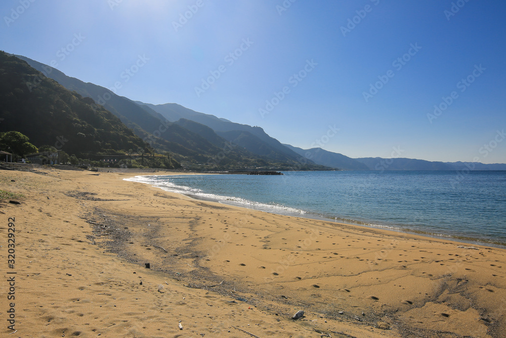 鹿児島県南大隅町 大浜海岸海水浴場 鹿児島県南大隅町 大浜海岸海水浴場