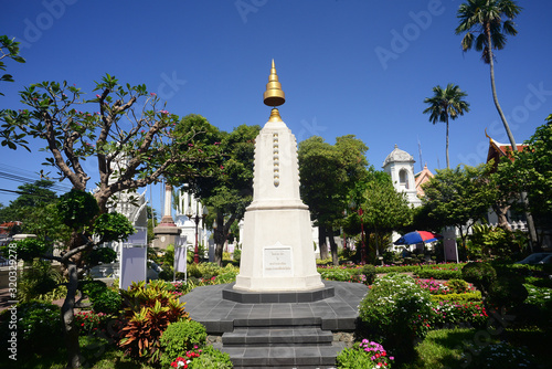Royal Cemetery at Wat Ratchabophit On the west end of the temple grounds is the Royal Cemetery