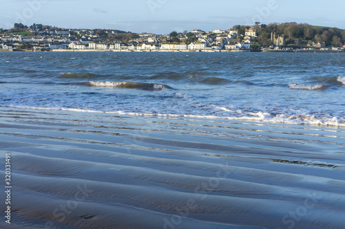 Appledore from Instow beach on the North Devon of England. photo