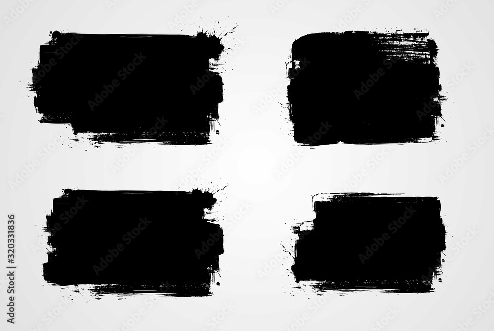 Set of grunge backgrounds Set of grunge backgrounds