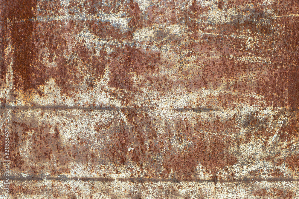 Obraz premium Dark worn metal rusty background. corroded texture