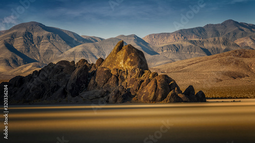 Racetrack Playa Death Valley, Wandering stones photo