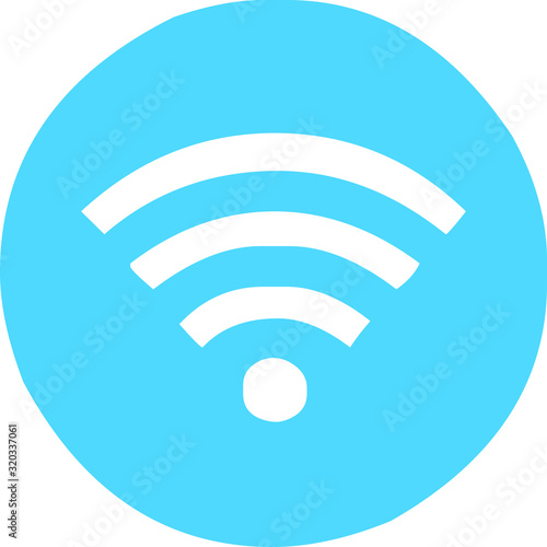 wifi icon symbol vector. symbol for web site Computer and mobile vector.