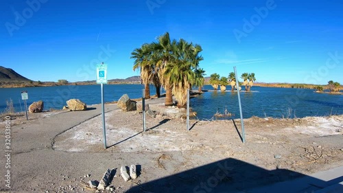 POV near the jetty at Mittry Lake - Yuma Arizona