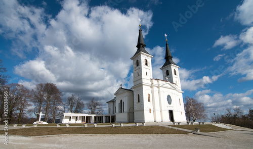 Pilgrimage church of Mary Help at Zaplaz near Catez - Trebnje, Slovenia