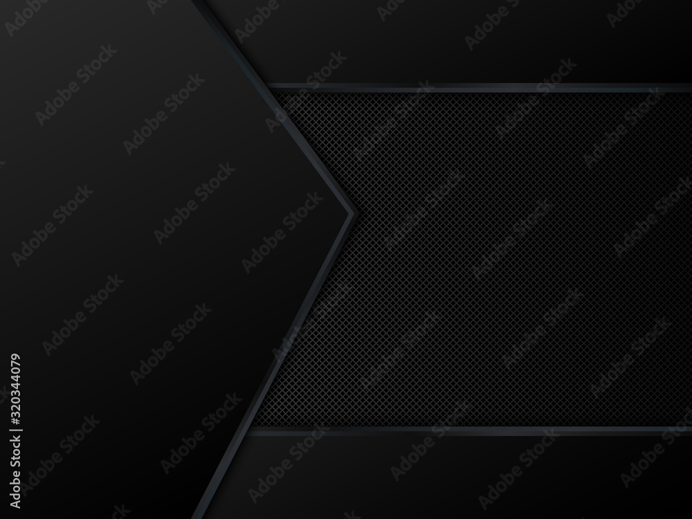 Black metal texture background. Vector illustration Black metal texture background. Vector illustration