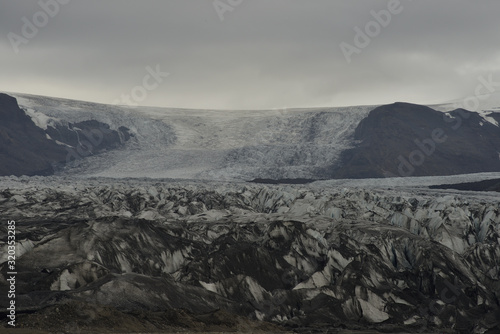Iceland  National Park of Vatnaj  kull  Largest glacier in Europe  Iceberg adrift 