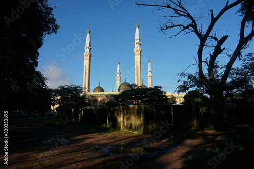 фотографія Impressive Conakry Grand Mosque, view from Botanical Garden