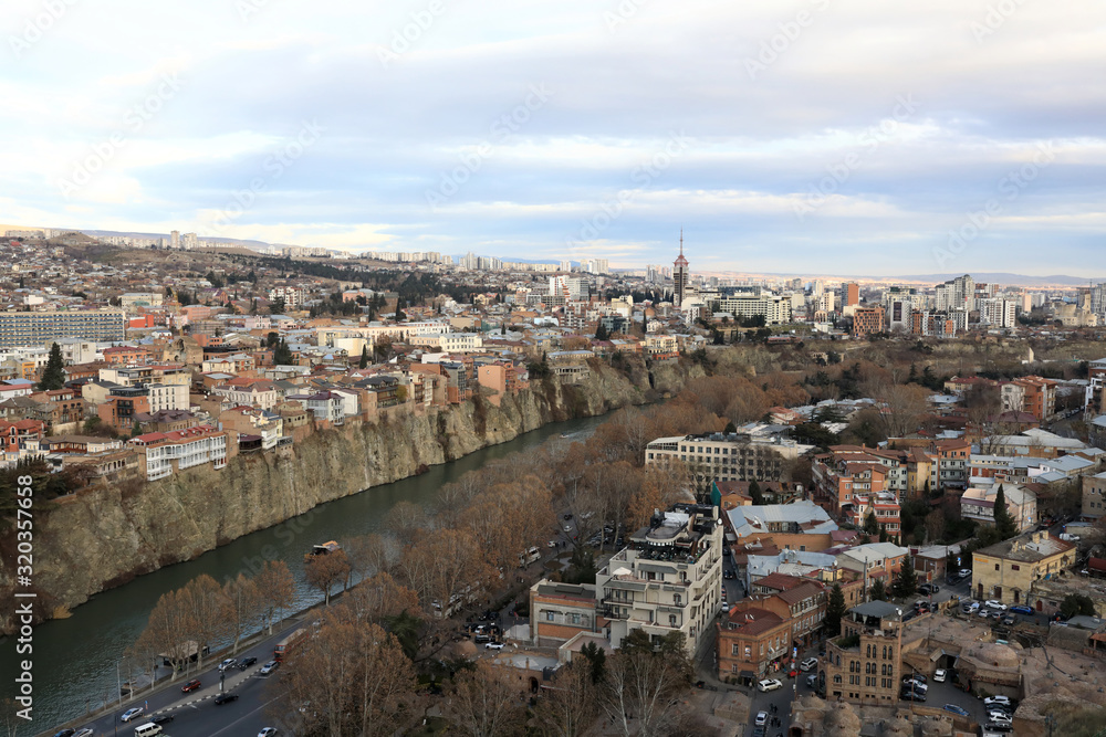 View of Tbilisi from hill