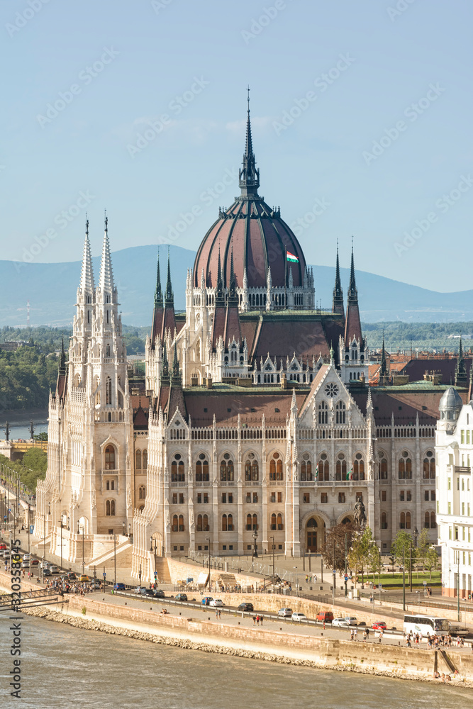Detail From Hungarian Parliament Building, Budapest, Hungary
