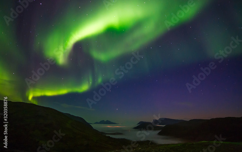 The polar lights in Norway,Tromso