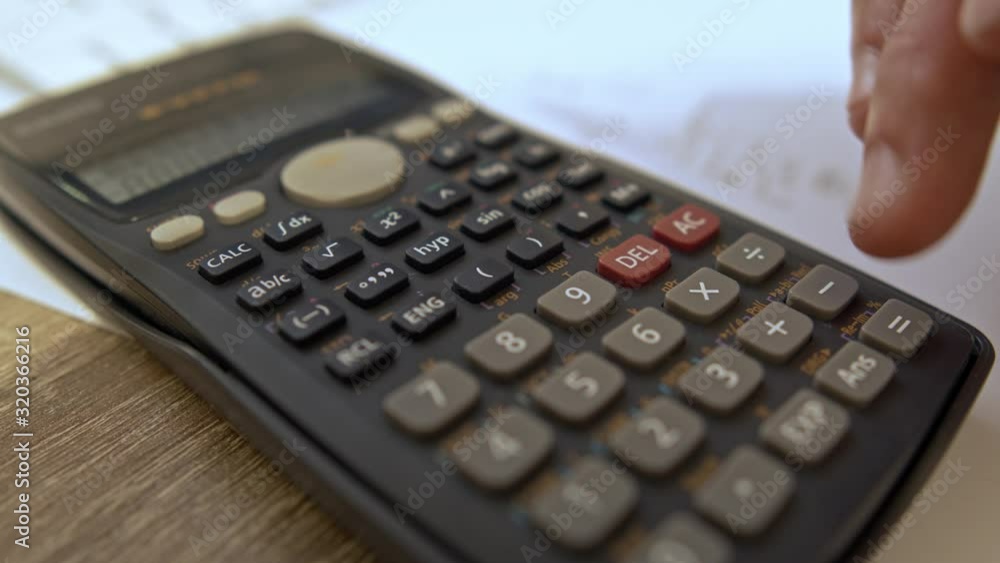 Accounting Close Up Shot; Accountant Using Calculator Close Up Shot, university exam using caculator
close up shot of calculator using on desk Accounting Close Up Shot; Accountant Using Calculator Close Up Shot, university exam using caculator
close up shot of calculator using on desk