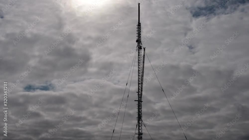GIANT RADIO TRANSMITTER ANTENNA BROADCAST ARRAY TOWER GIANT RADIO TRANSMITTER ANTENNA BROADCAST ARRAY TOWER