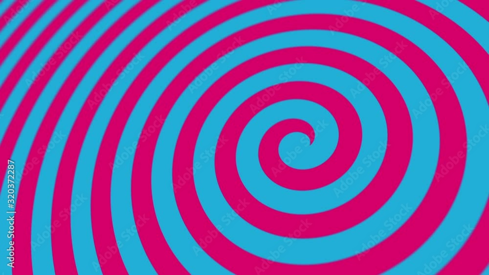 Hypnotic pink and blue circus spiral motion background - loopable and full hd. Hypnotic pink and blue circus spiral motion background - loopable and full hd.