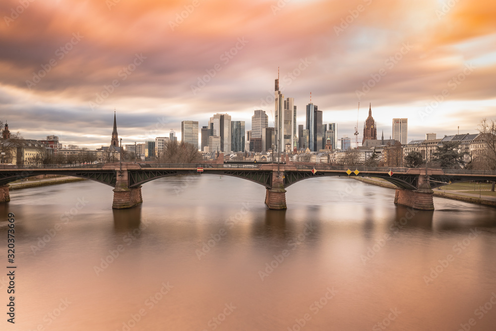 Fototapeta premium Frankfurt Skyline