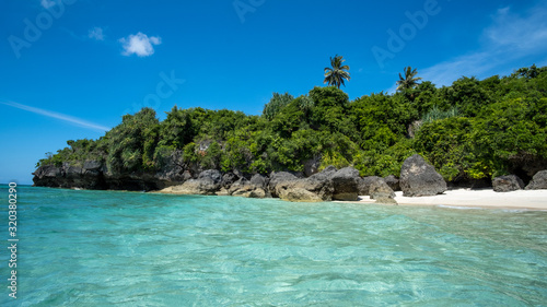 Beautiful exotic beach on Zanzibar Tanzania © LP Productions
