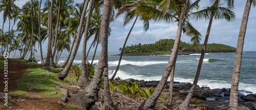 Billede på lærred Devil's island, Salvation's Islands, French Guiana