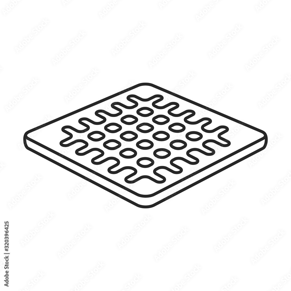 Chocolate cookie vector icon.Outline,line vector icon isolated on white background chocolate cookie . Chocolate cookie vector icon.Outline,line vector icon isolated on white background chocolate cookie .