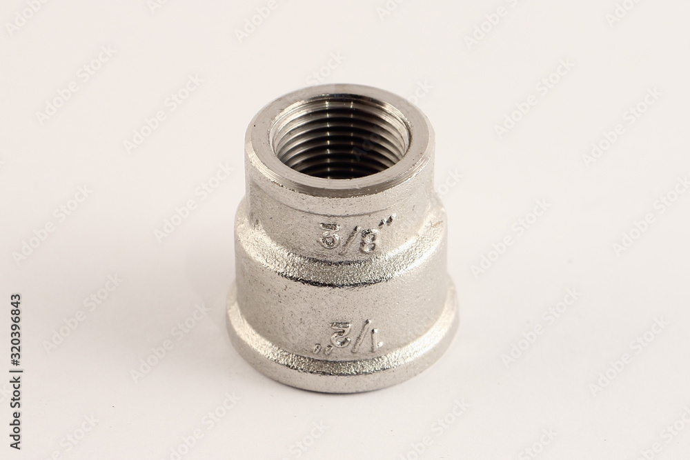 New white double inside thread adapter from 1/2 New white double inside thread adapter from 1/2