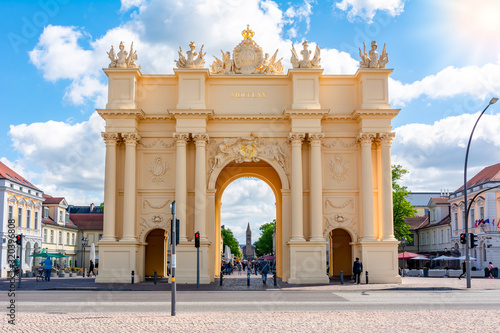 Brandenburg Gate (Brandenburger Tor) in Potsdam, Germany photo