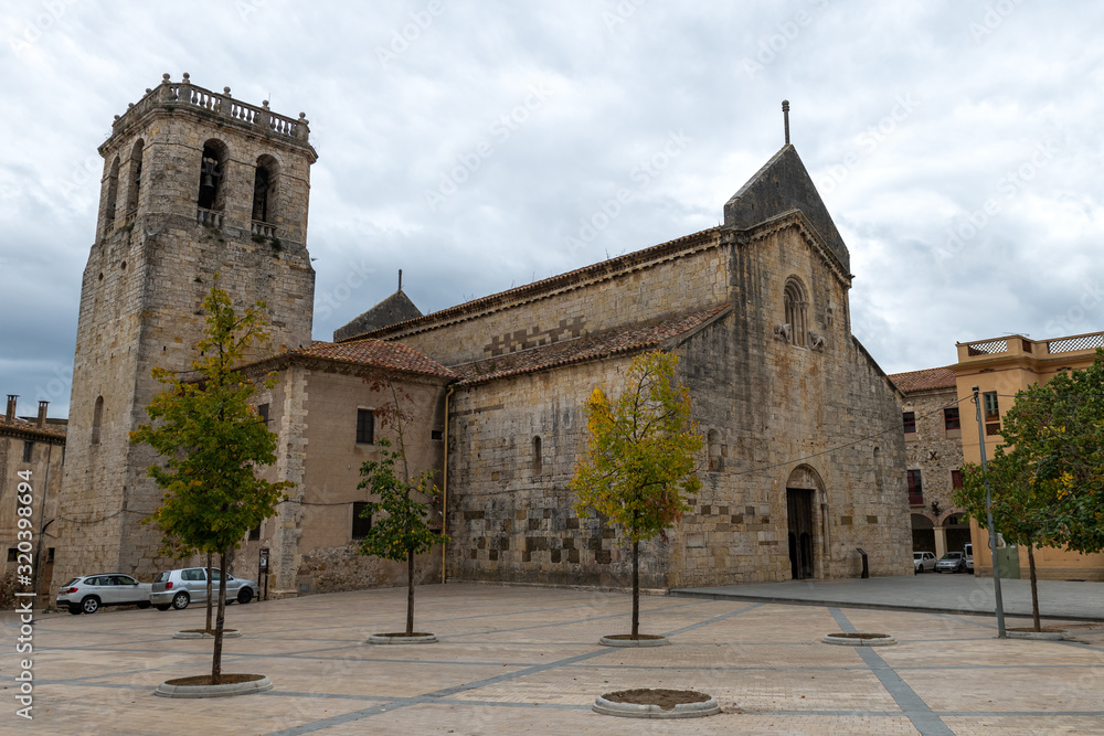 beautiful town Baselu in Catalonia, Spain